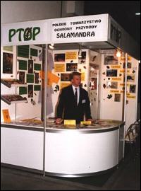 Stoisko „Salamandry” podczas Targów POLEKO 1997