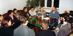 Jedno z pierwszych spotkań przedstawicieli organizacji tworzących Porozumienie dla Ochrony Nietoperzy